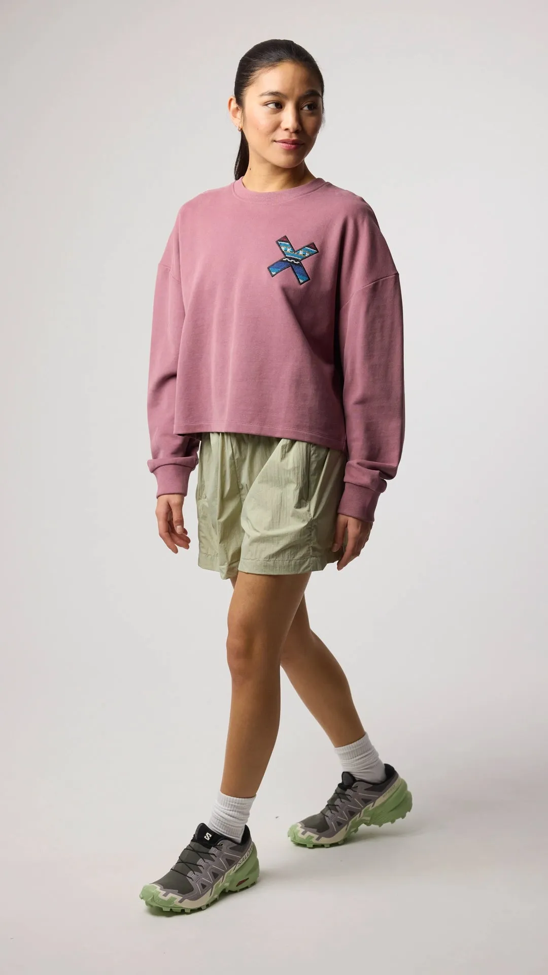 SUDADERA MUJER CLASSIC BERRY