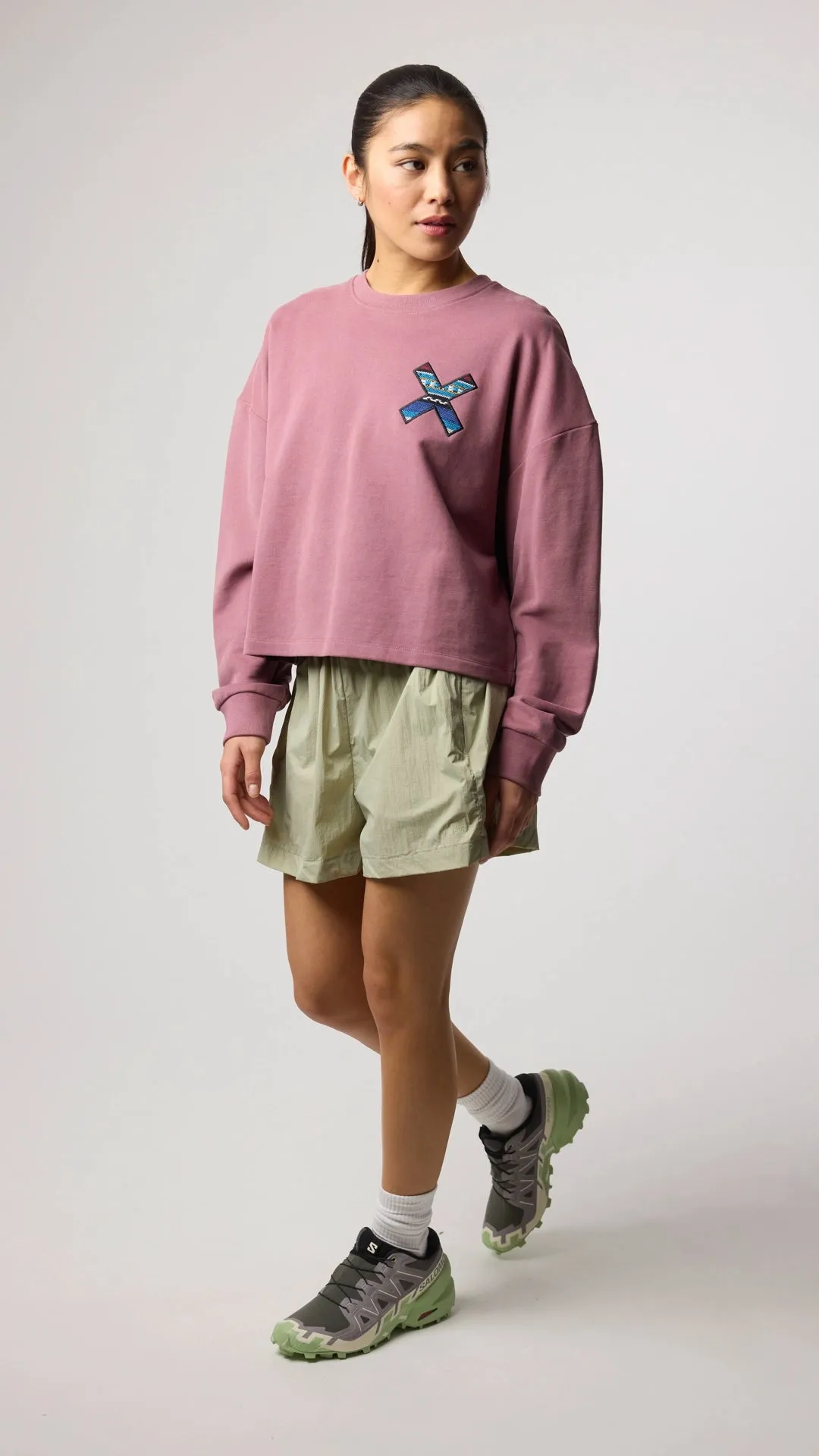SUDADERA MUJER CLASSIC BERRY