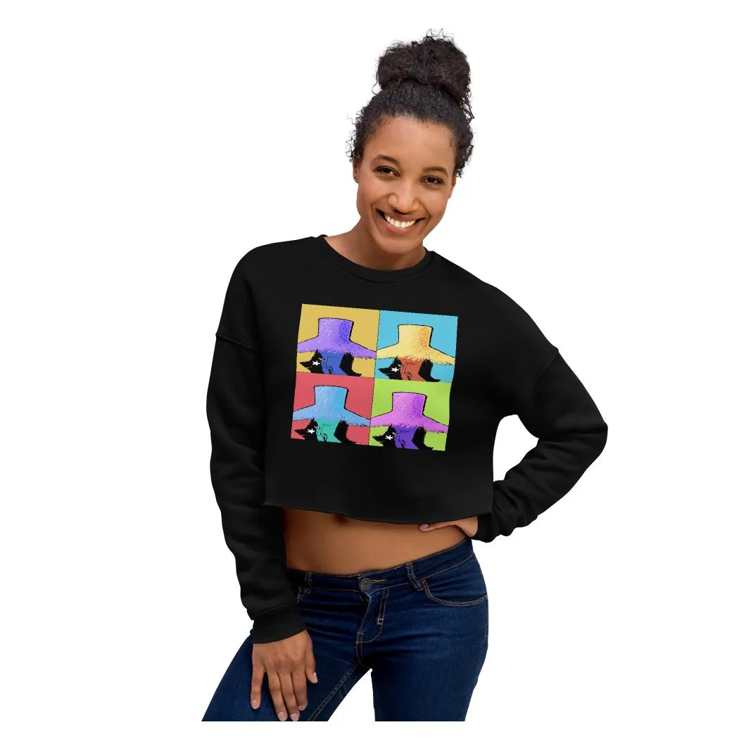 Tahiti Girl Squad Crop Sweatshirt