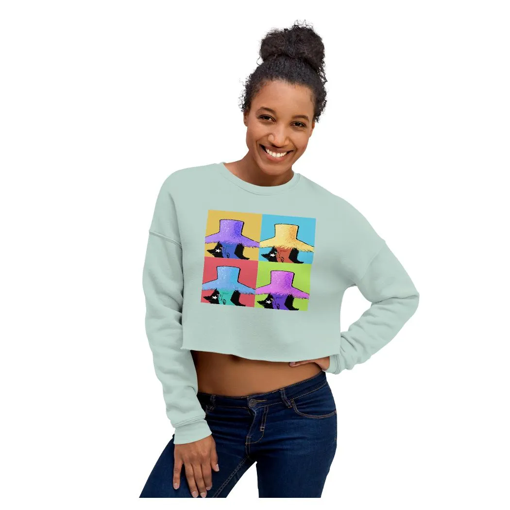 Tahiti Girl Squad Crop Sweatshirt