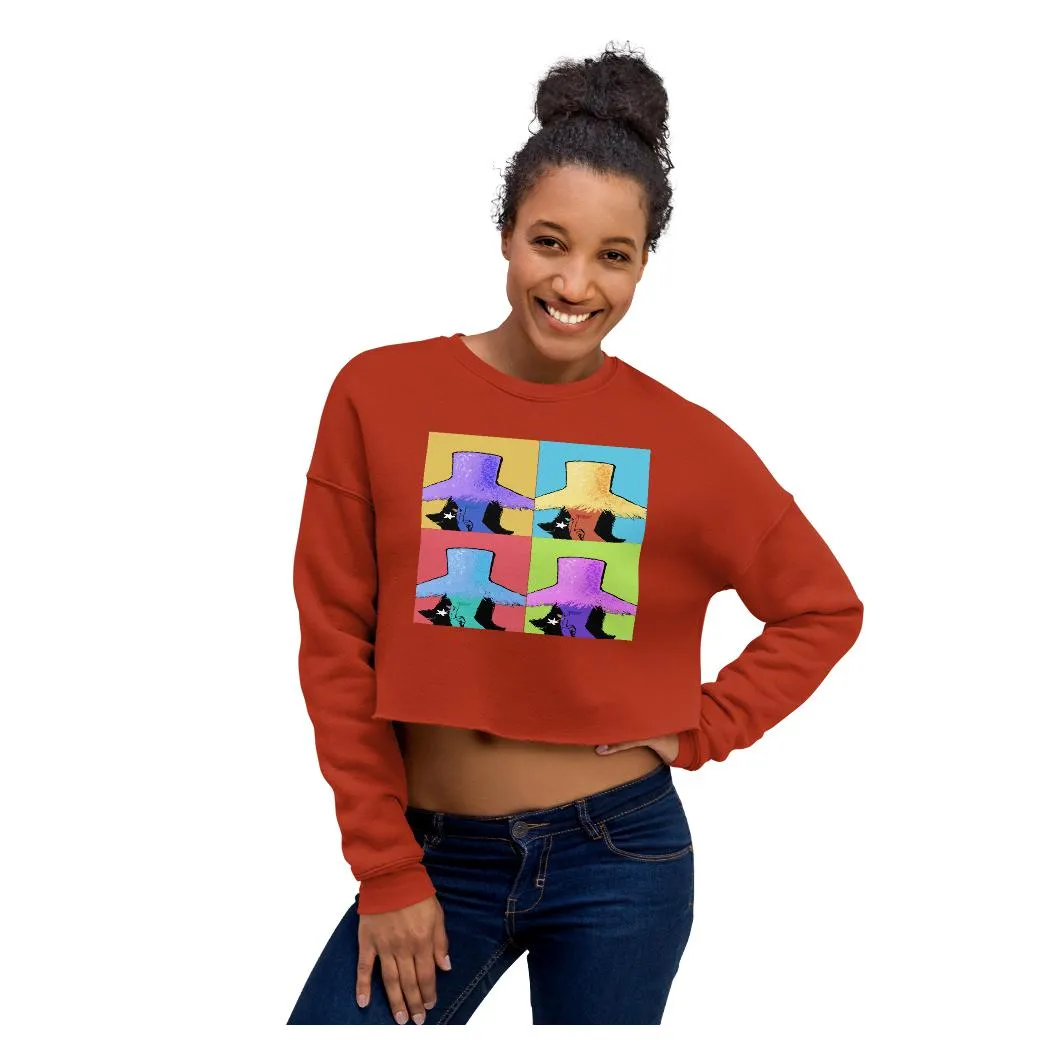 Tahiti Girl Squad Crop Sweatshirt