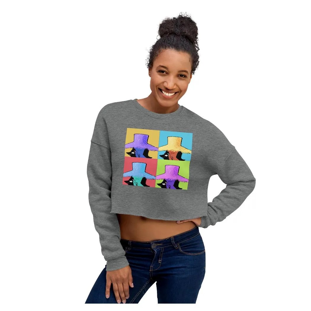 Tahiti Girl Squad Crop Sweatshirt
