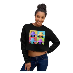 Tahiti Girl Squad Crop Sweatshirt