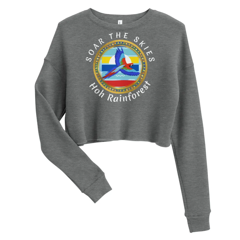 Take Flight Crop Sweatshirt