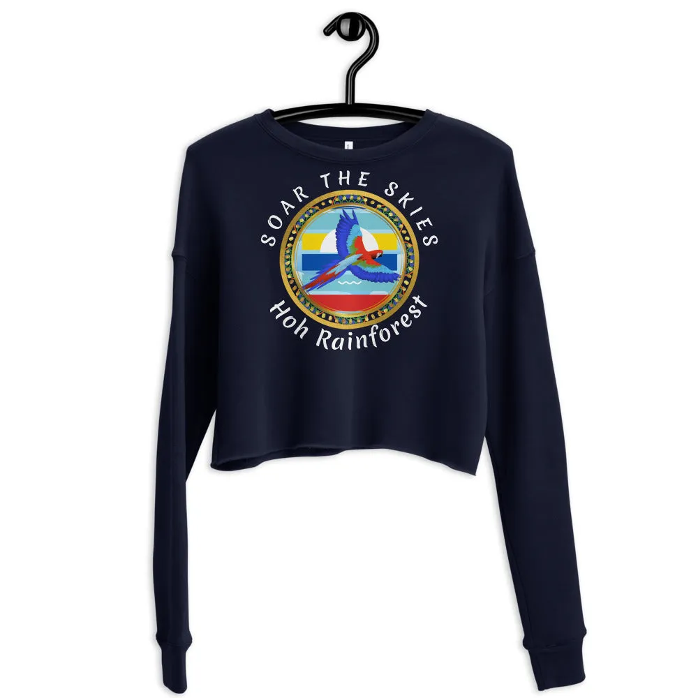 Take Flight Crop Sweatshirt