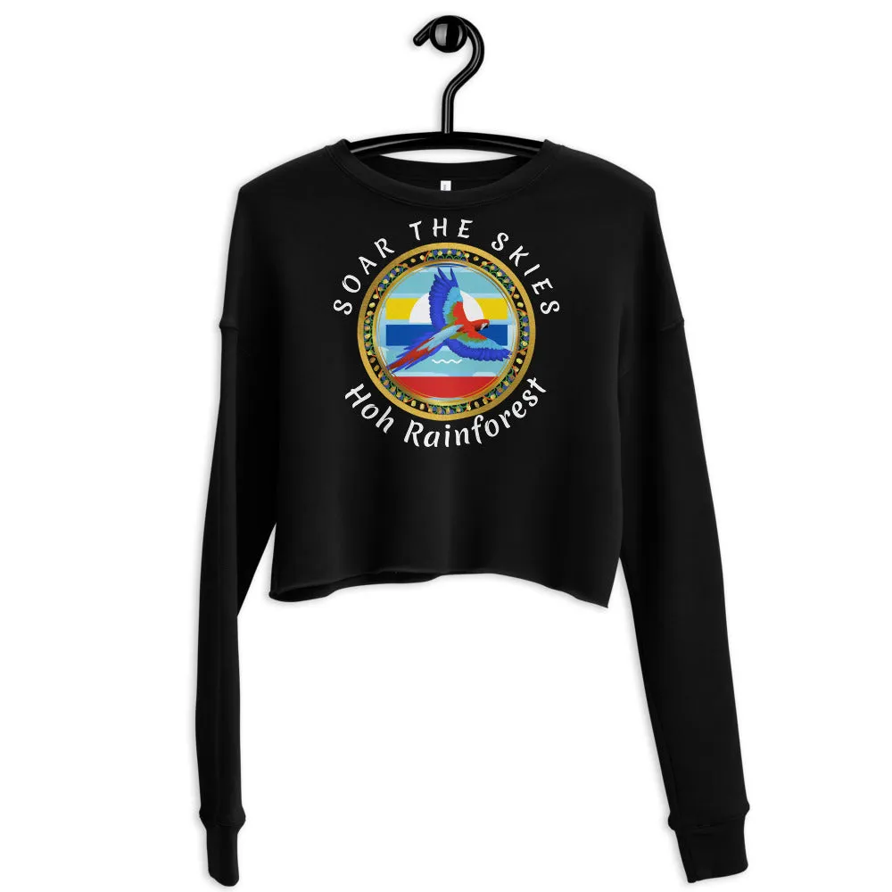 Take Flight Crop Sweatshirt