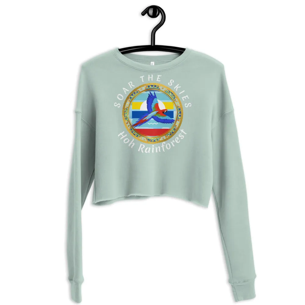 Take Flight Crop Sweatshirt