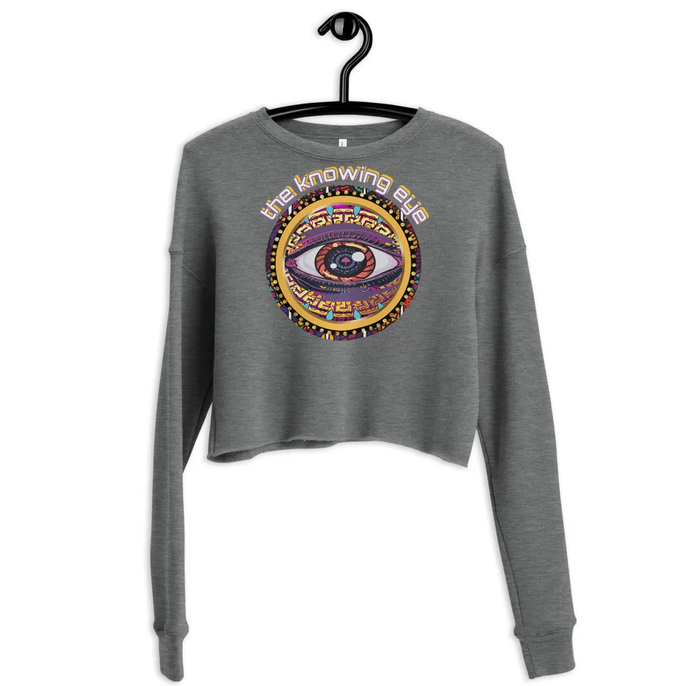 The Knowing Eye Crop Sweatshirt
