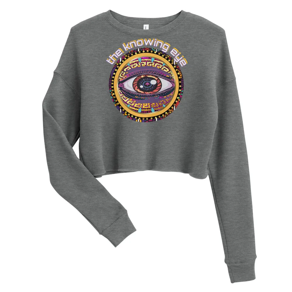 The Knowing Eye Crop Sweatshirt