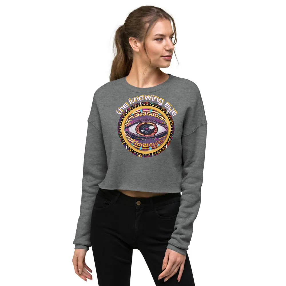 The Knowing Eye Crop Sweatshirt