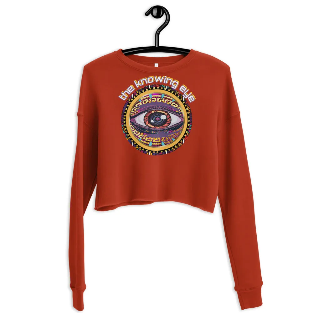 The Knowing Eye Crop Sweatshirt