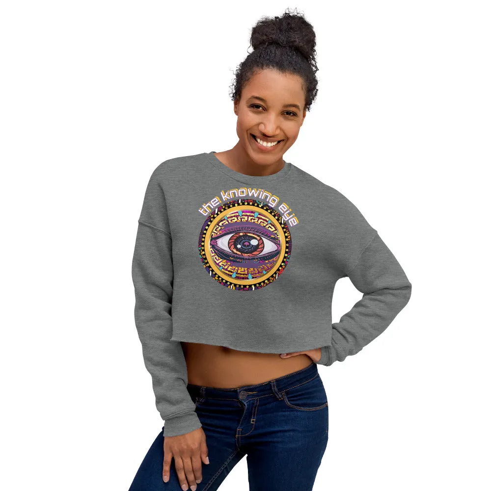 The Knowing Eye Crop Sweatshirt