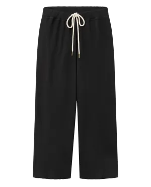 The Wide Leg Cropped Sweatpant