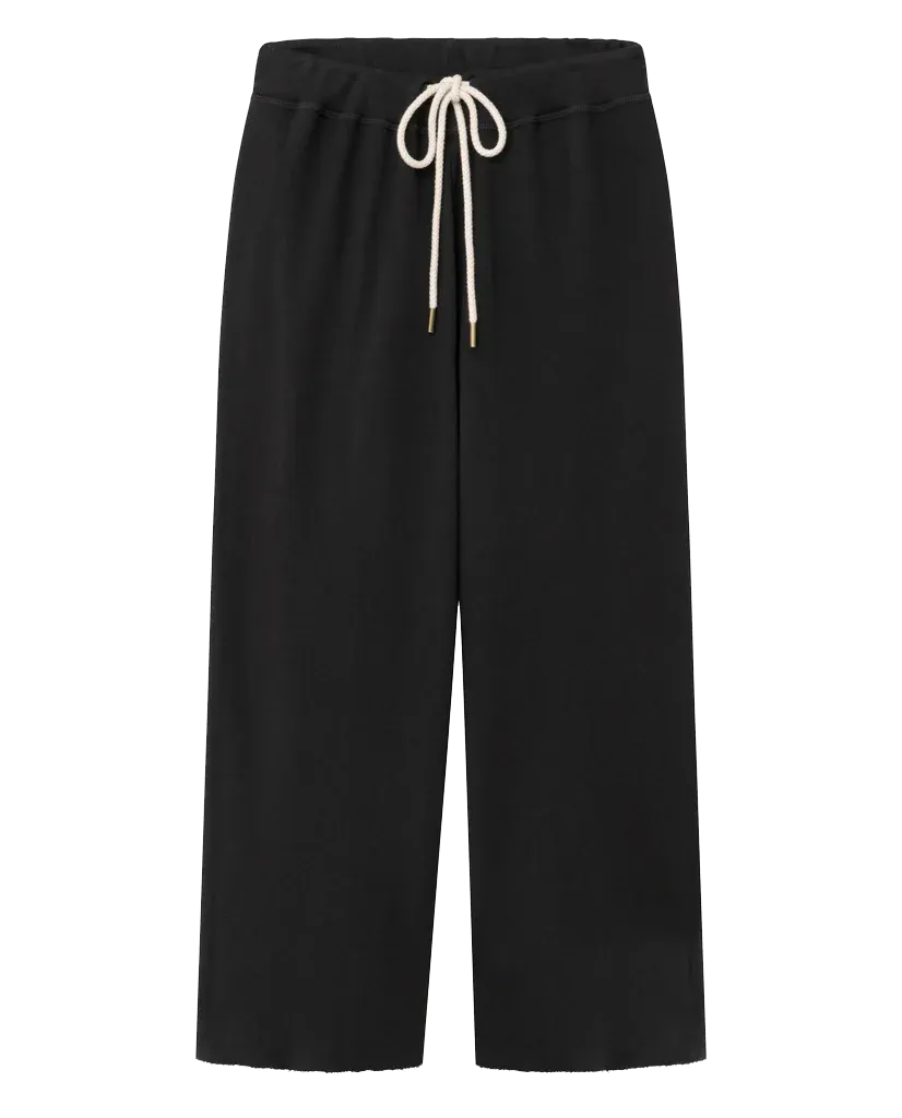 The Wide Leg Cropped Sweatpant