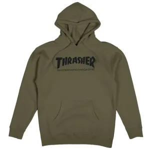 Thrasher - Skate Mag Hoodie Army