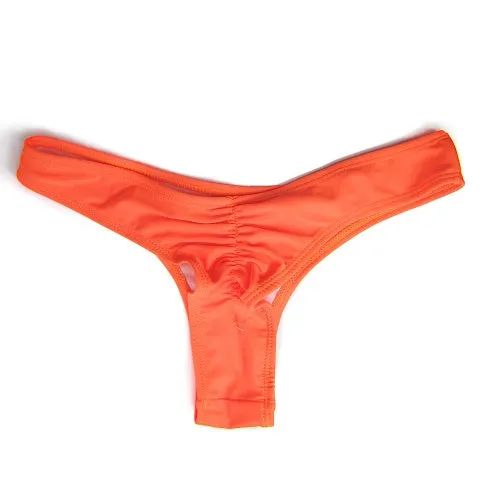 TOKITIND 2020 Cheeky Bottom Sexy Brazilian Mini Thong V Shape G-String Bikini Beach Underwear Swimwear Briefs Swimsuit Panties