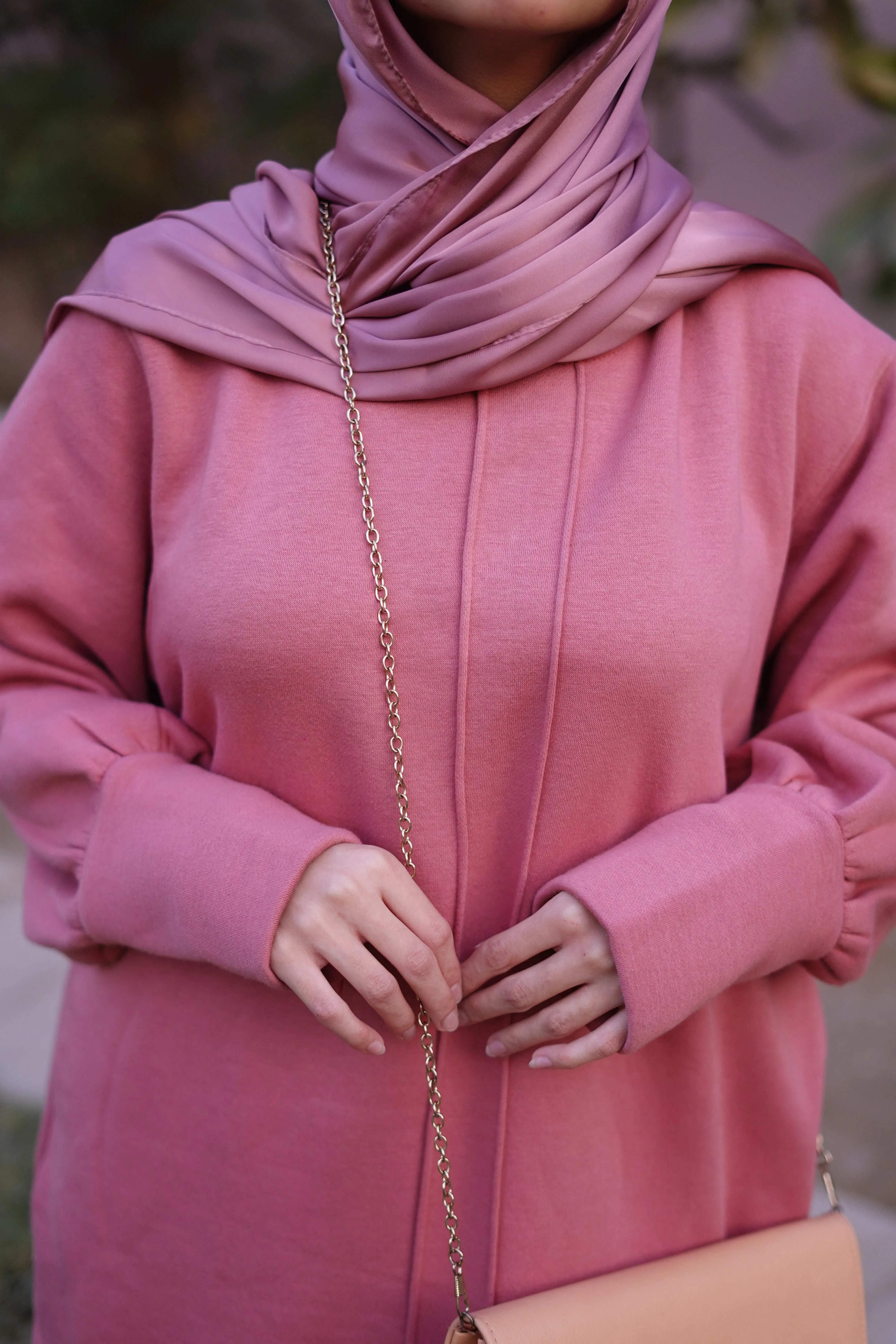 Tulip Fleece Co Ord Set - Candy Pink