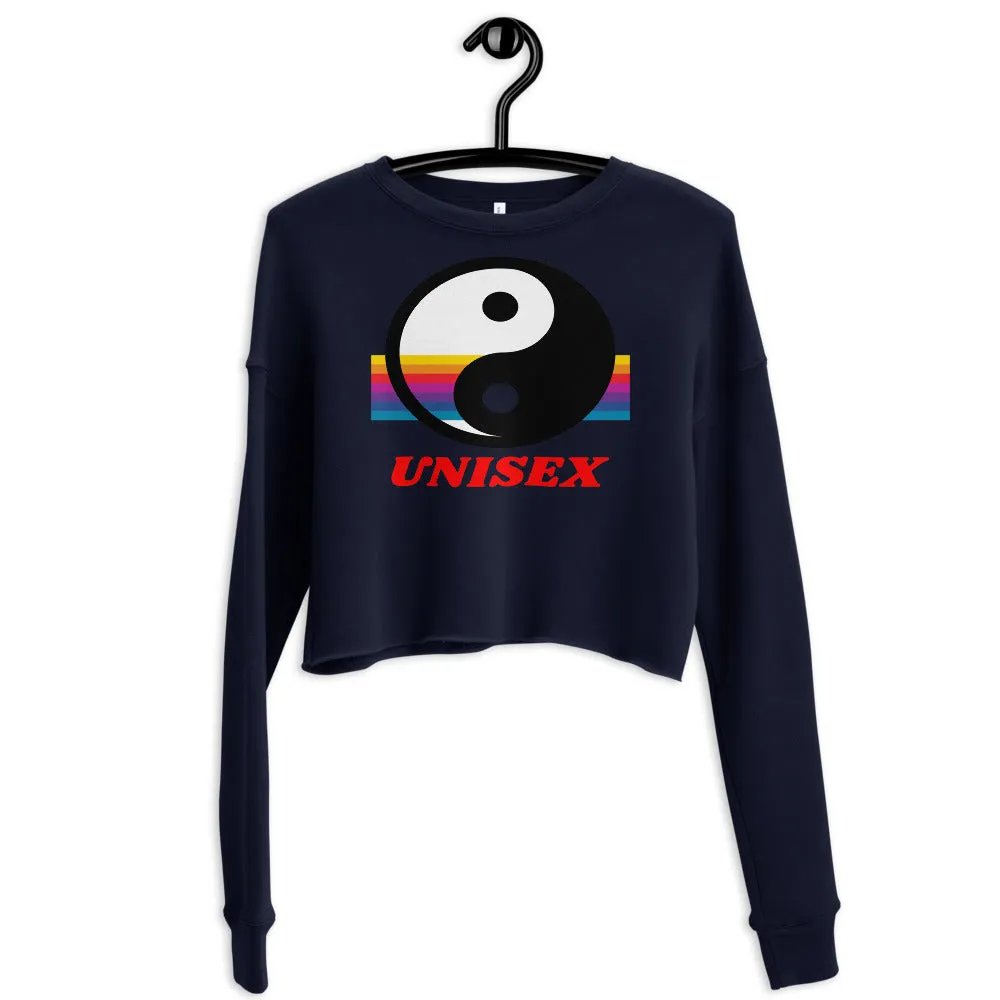 Unisex Me Up Crop Sweatshirt