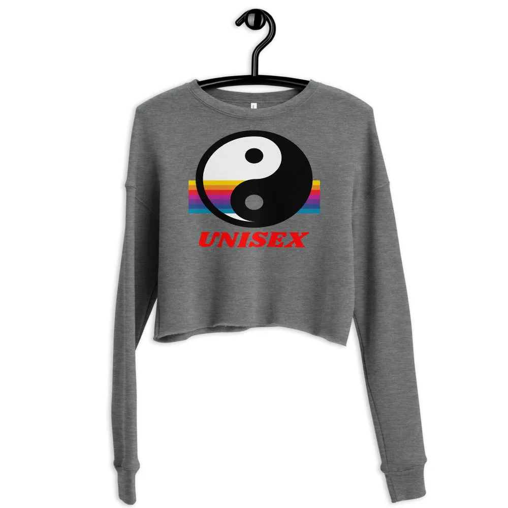 Unisex Me Up Crop Sweatshirt