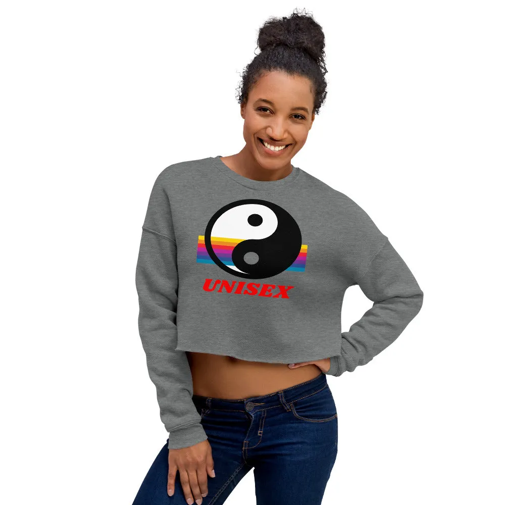 Unisex Me Up Crop Sweatshirt