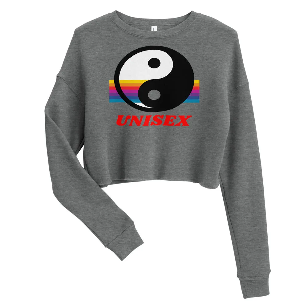 Unisex Me Up Crop Sweatshirt