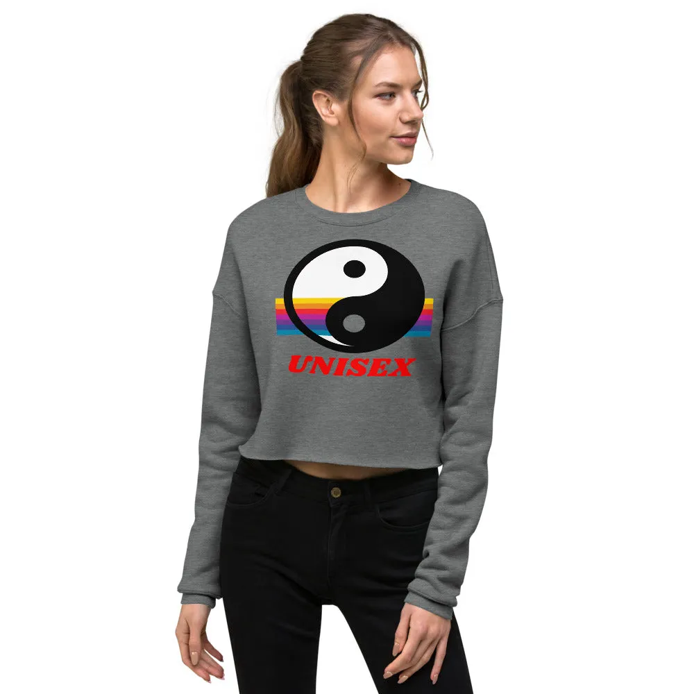 Unisex Me Up Crop Sweatshirt