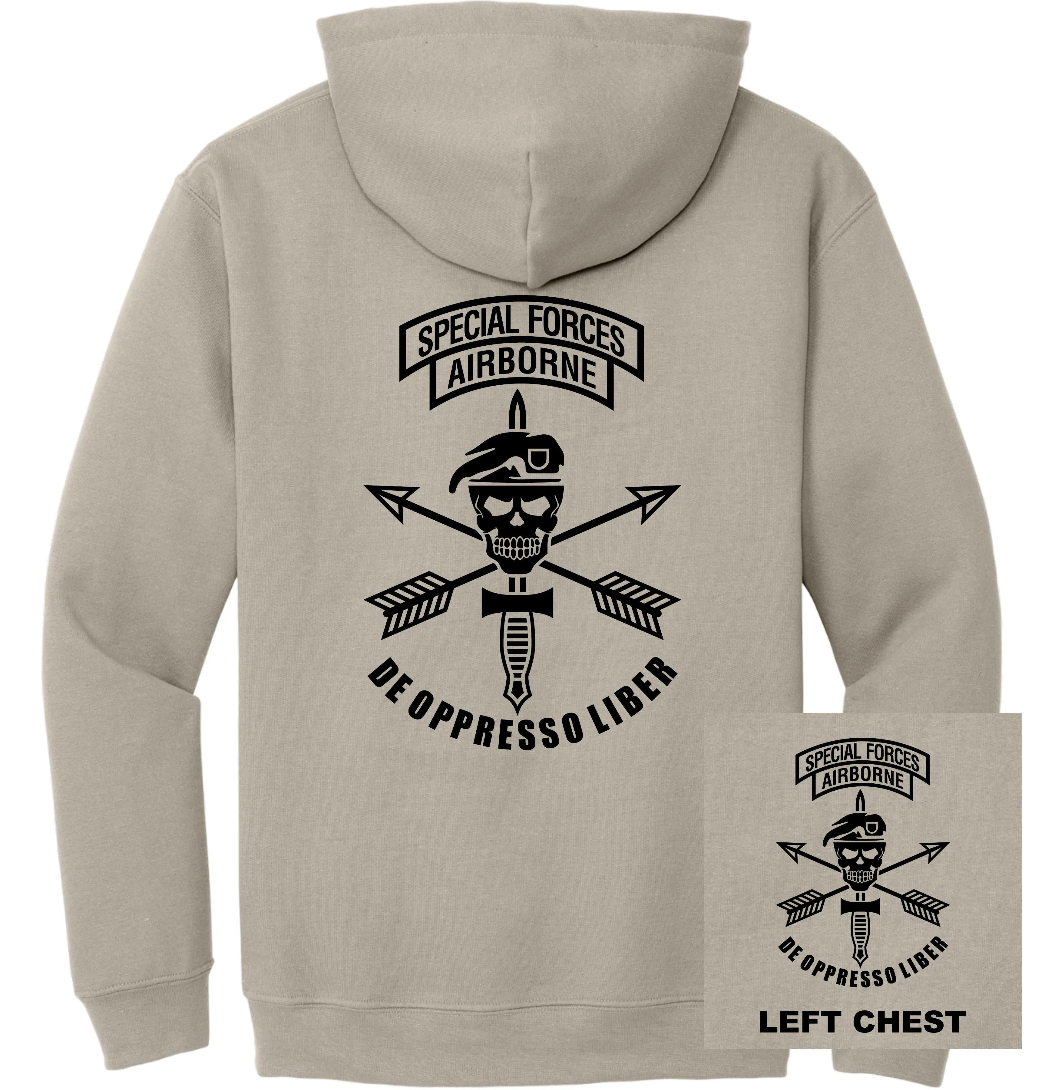 US Army - Special Forces Airborne De Oppresso Liber Hoodie
