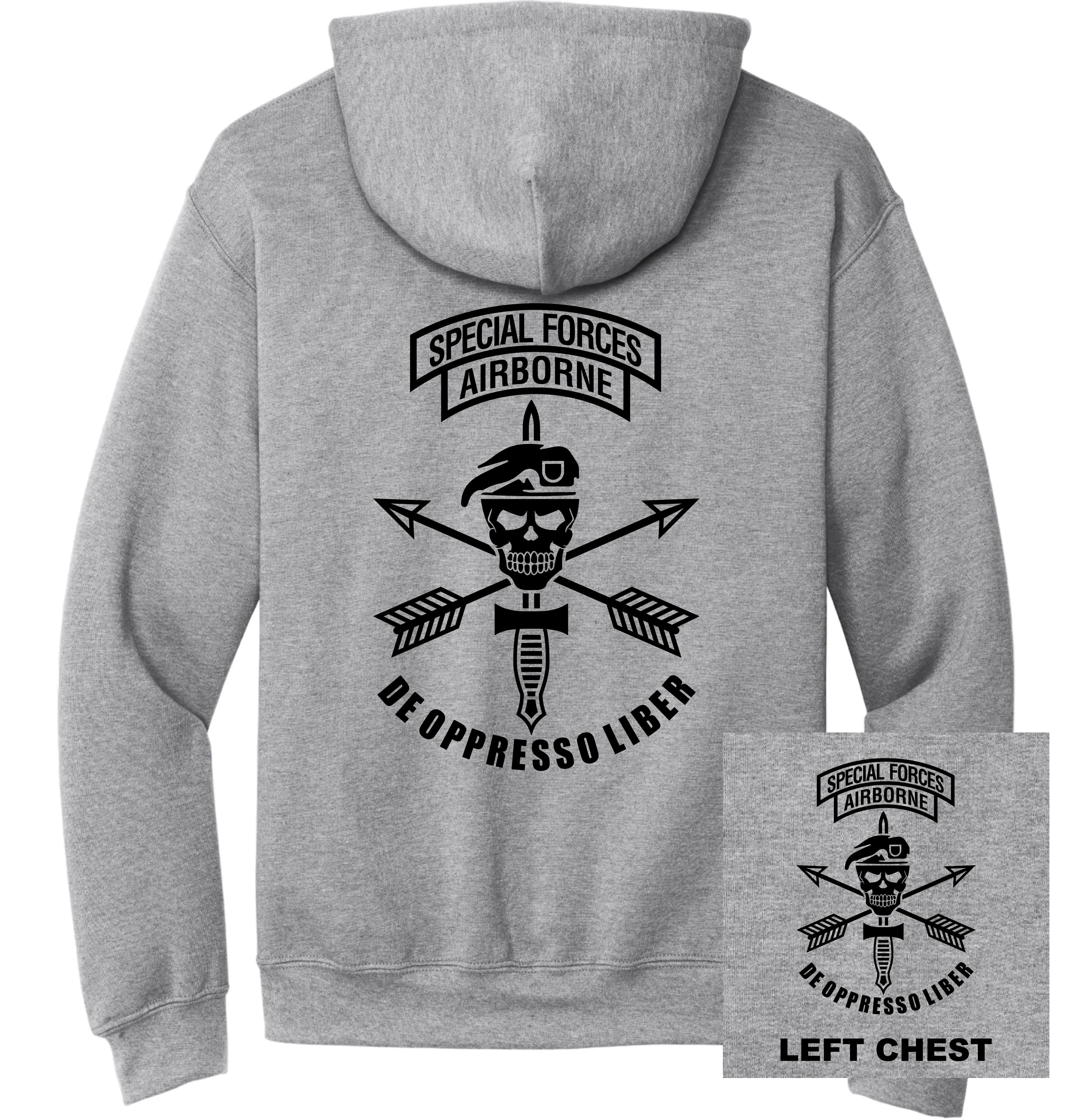 US Army - Special Forces Airborne De Oppresso Liber Hoodie