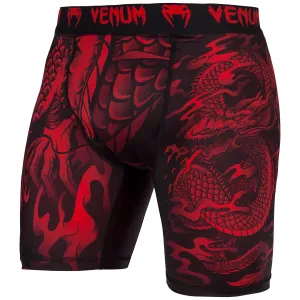 Venum Dragon's Flight Compression Shorts - Zwart/Rood