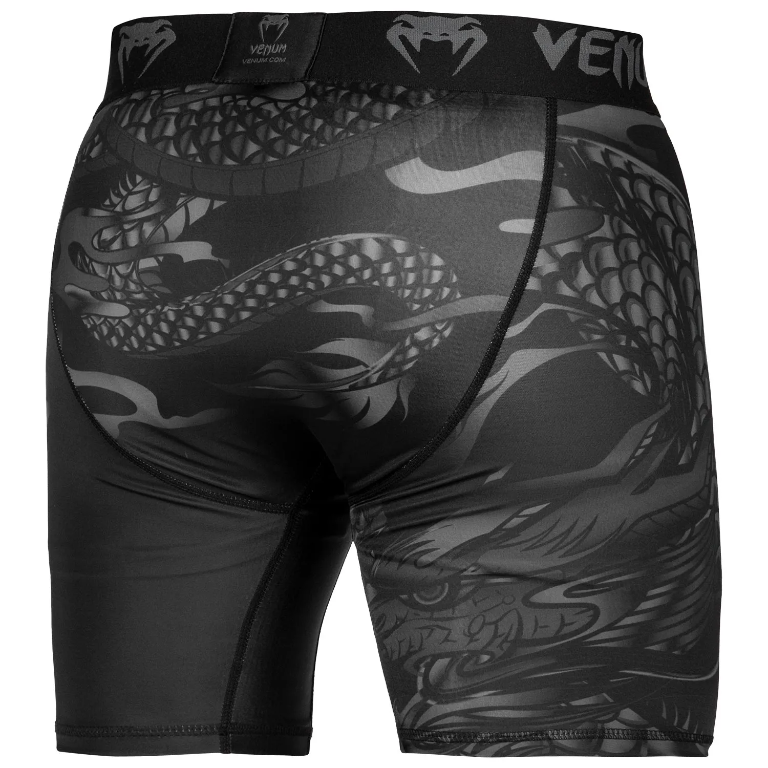 Venum Dragon's Flight Compression Shorts - Zwart/Zwart