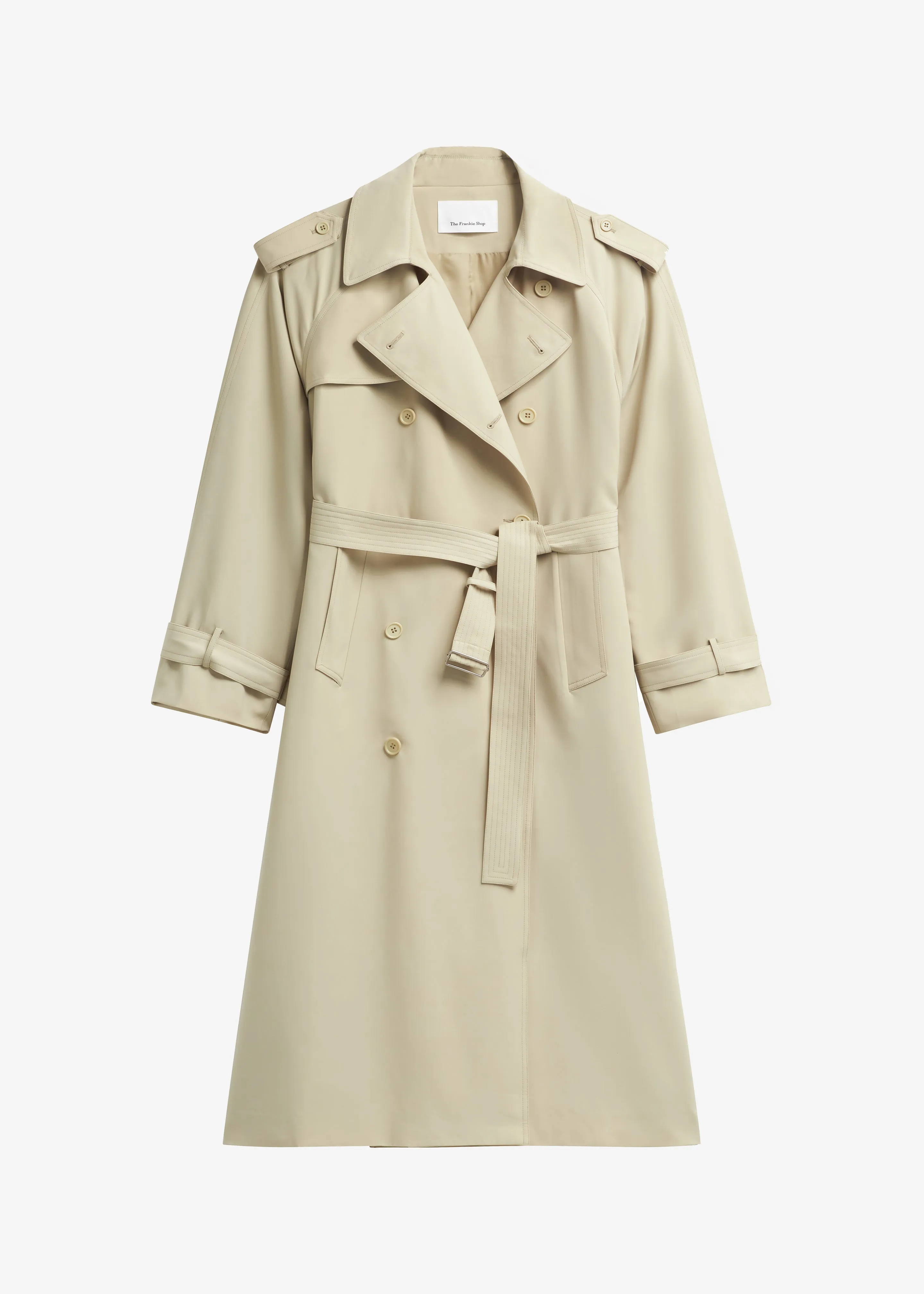 Veyron Trench Coat - Cement