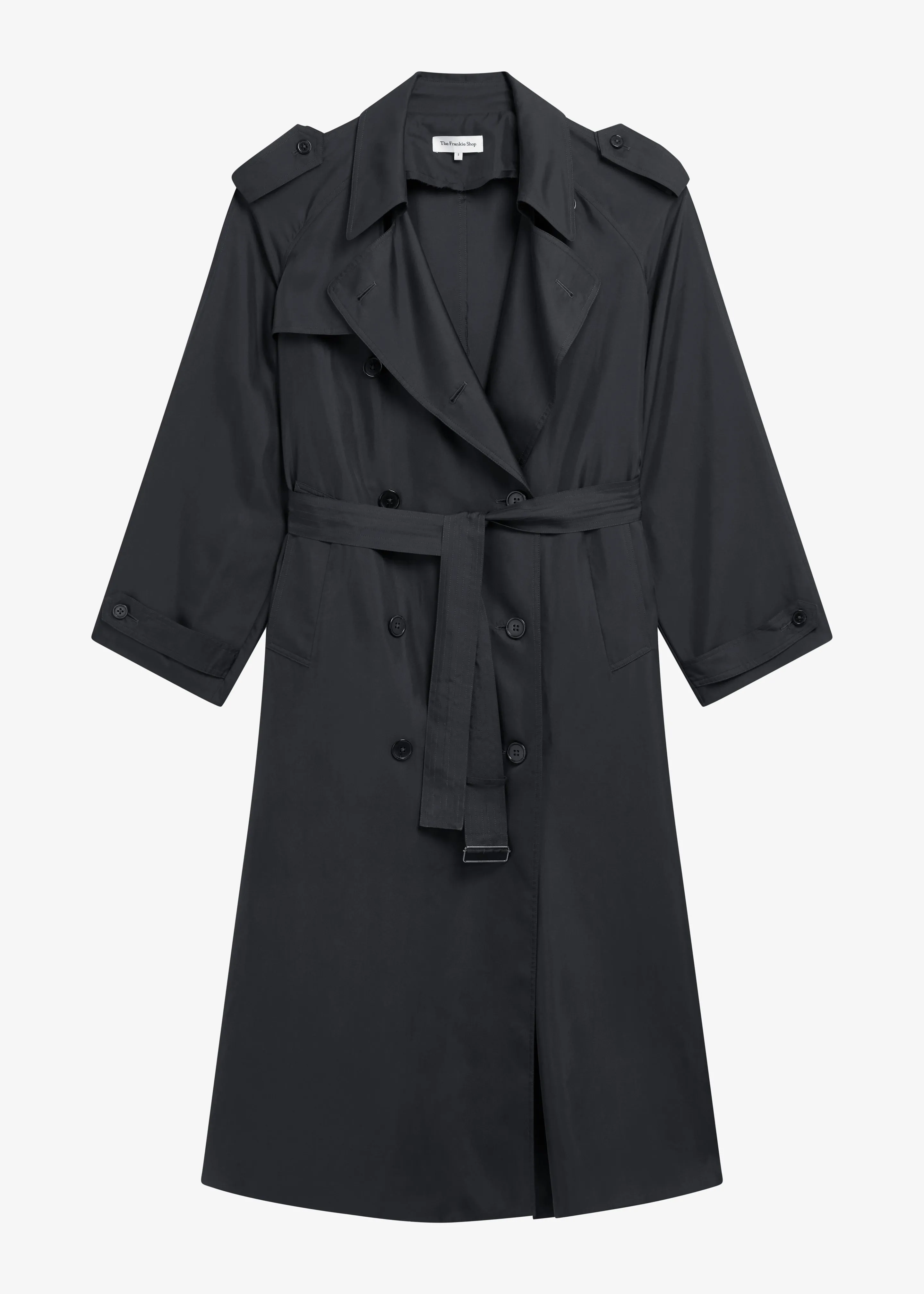 Veyron Trench Coat - Storm Grey