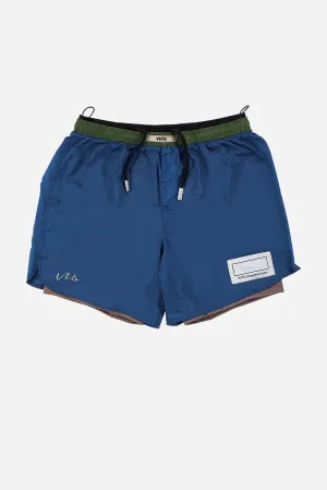 VHTS FW 23 "Translucence" Season 02 Combat shorts Dark Blue "Marin"