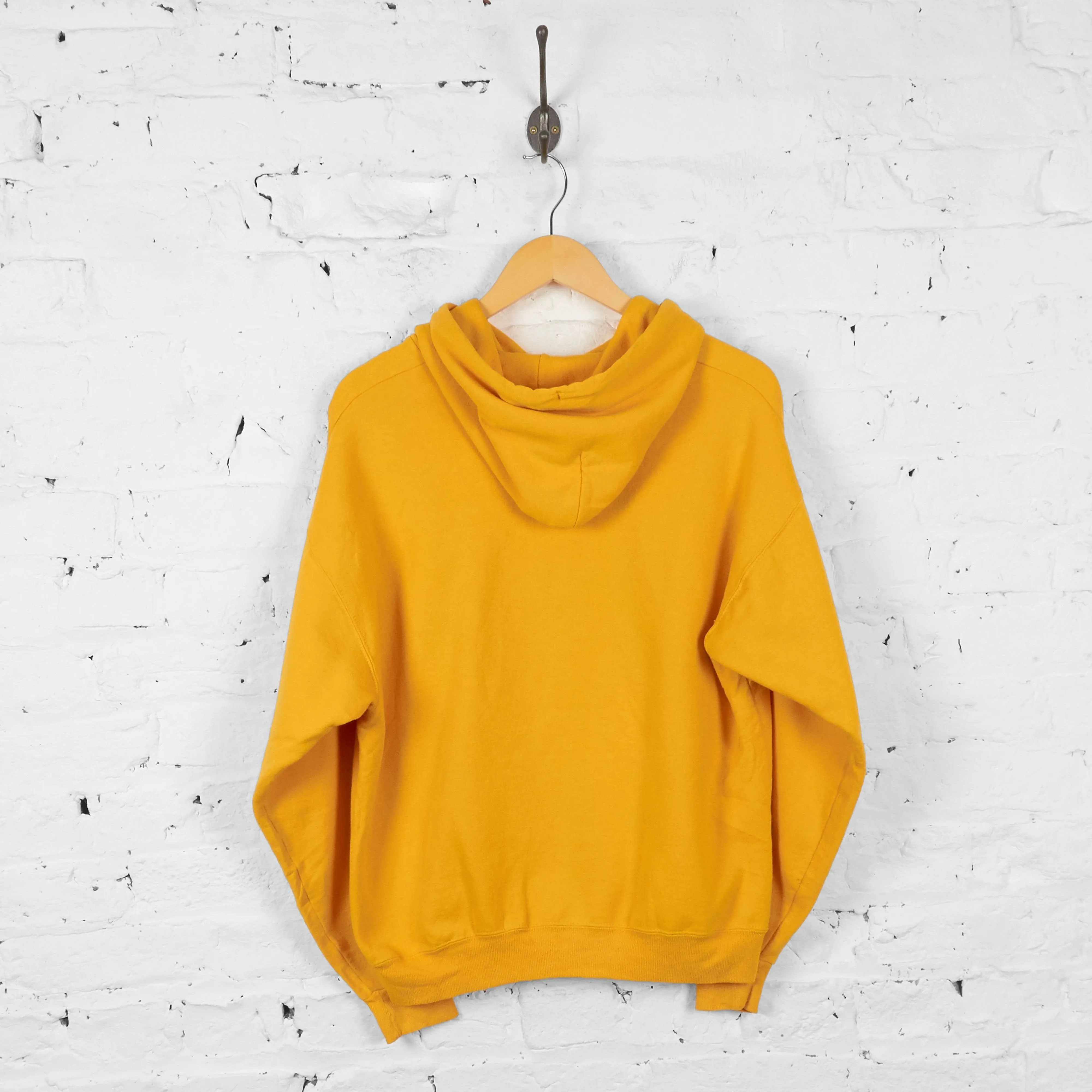 Vintage Boston University Champion Hoodie - Yellow - M