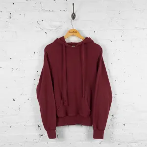 Vintage Champion Hoodie - Burgundy - M