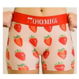 W. Chickn Legs 3" Compression - Strawberries