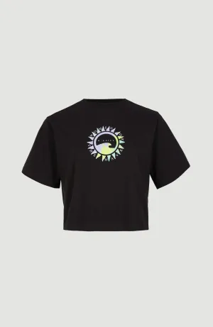 Women Of The Wave Cropped T-Shirt | Black Out