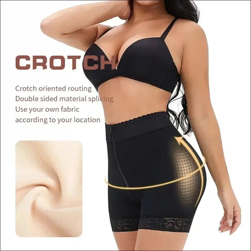 Women slimming tummy control shorts butt lifting high waist trainer panties compression abdomen
