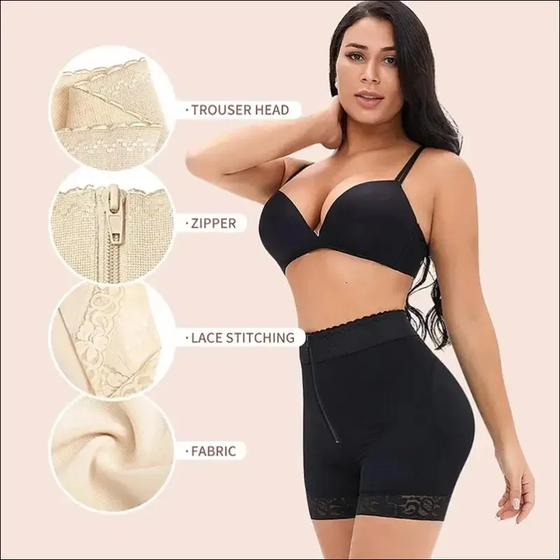 Women slimming tummy control shorts butt lifting high waist trainer panties compression abdomen