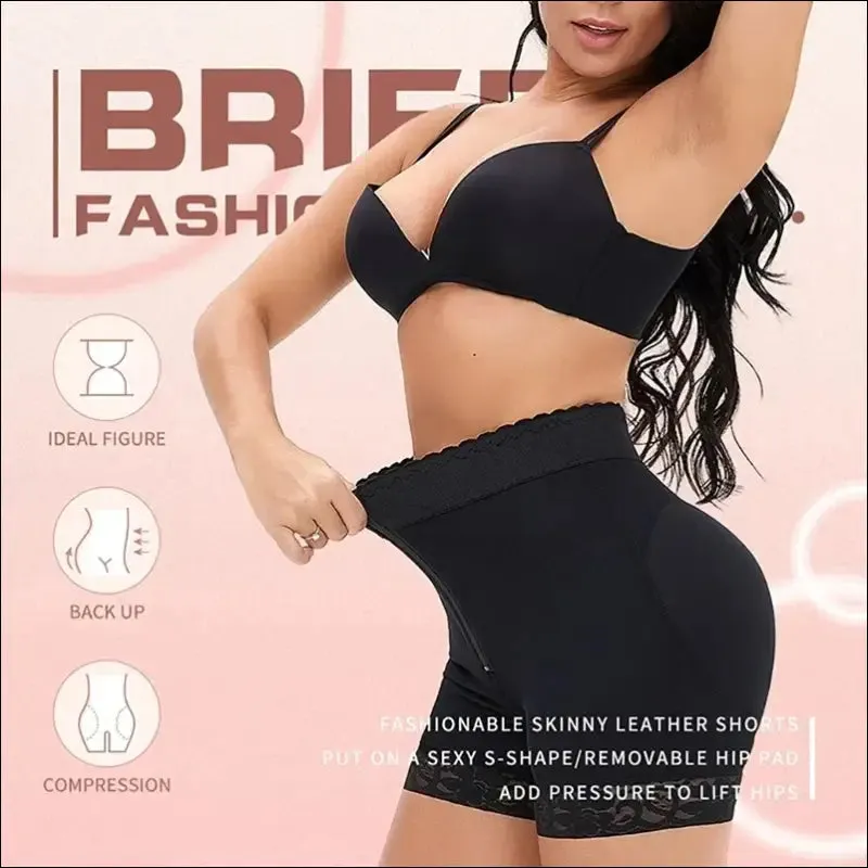 Women slimming tummy control shorts butt lifting high waist trainer panties compression abdomen