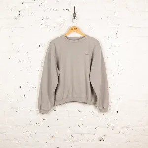 Women's Nike Cropped Sweatshirt - Grey - Women's M