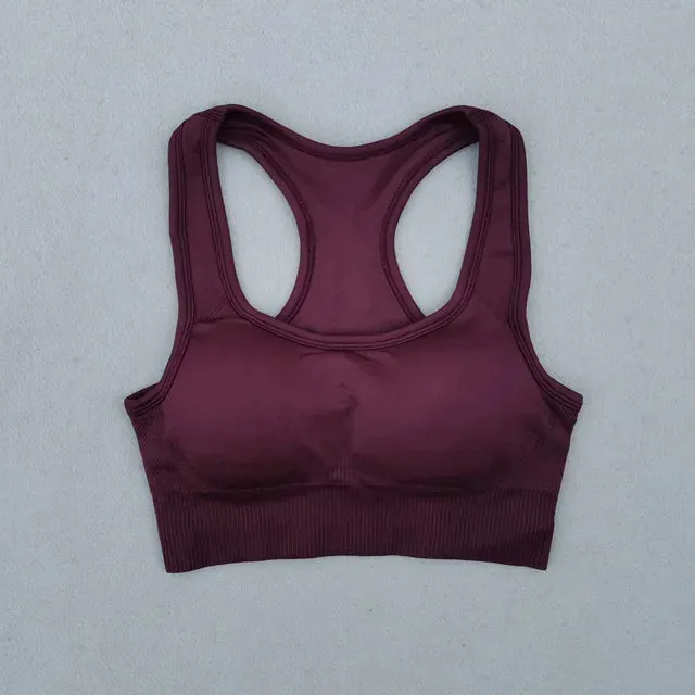 Women's Yoga Outfits 2-Piece Set - Workout Tracksuits