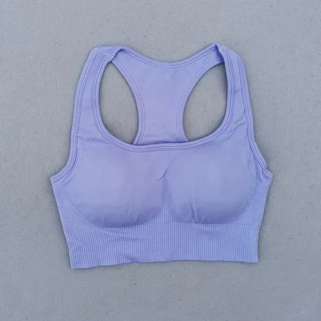 Women's Yoga Outfits 2-Piece Set - Workout Tracksuits