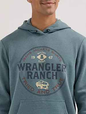 Wrangler Men's 1947 Logo Pullover Hoodie