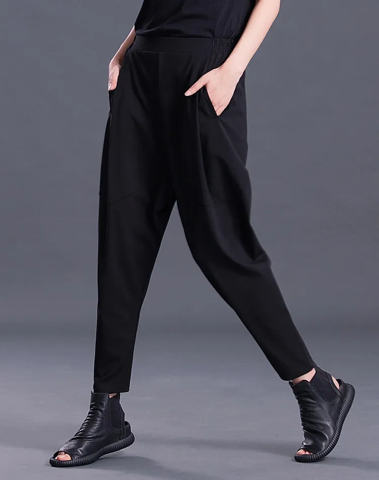 Xinni Black Pleat Pants