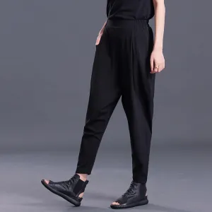 Xinni Black Pleat Pants