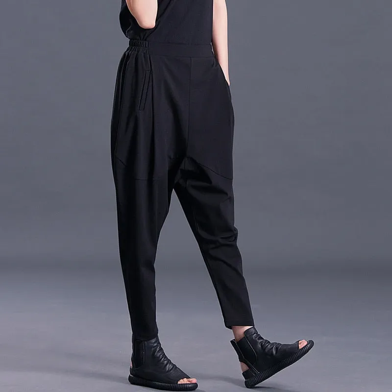 Xinni Black Pleat Pants