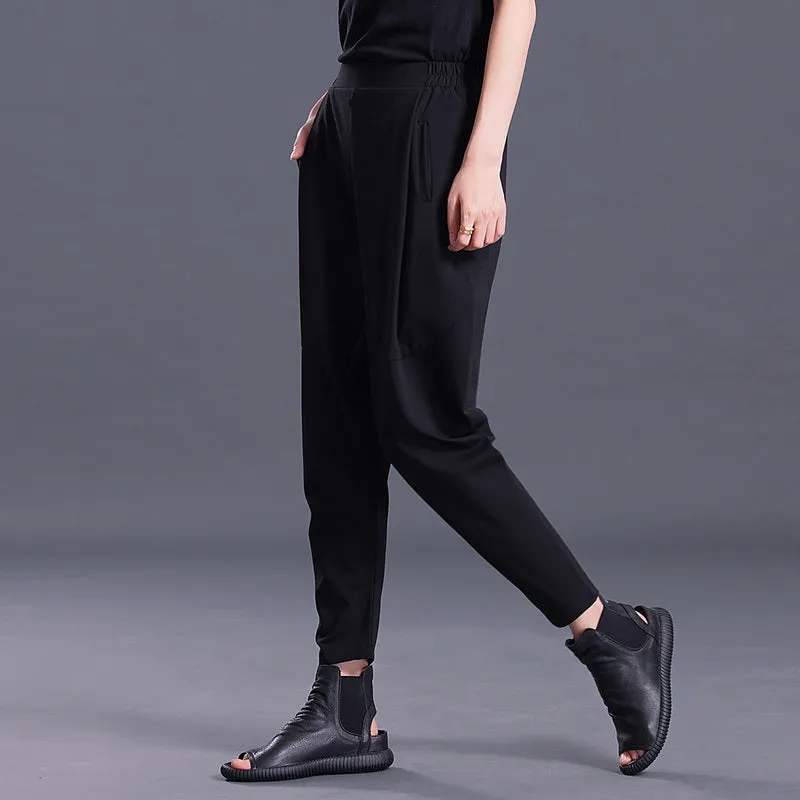 Xinni Black Pleat Pants