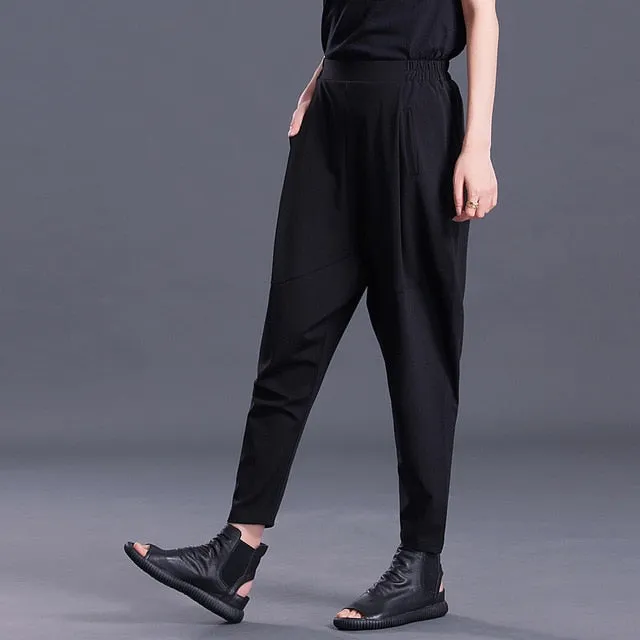 Xinni Black Pleat Pants