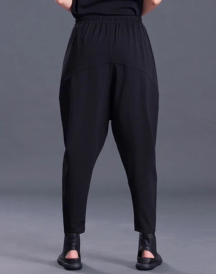 Xinni Black Pleat Pants